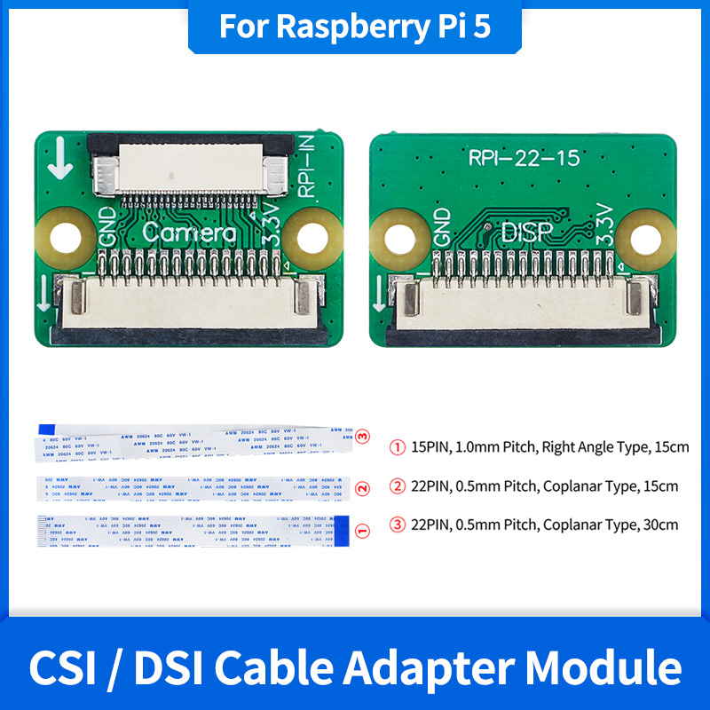 Raspberry Pi Hq Camera Microscope Lens - CSI DSI Converter for Raspberry Pi
